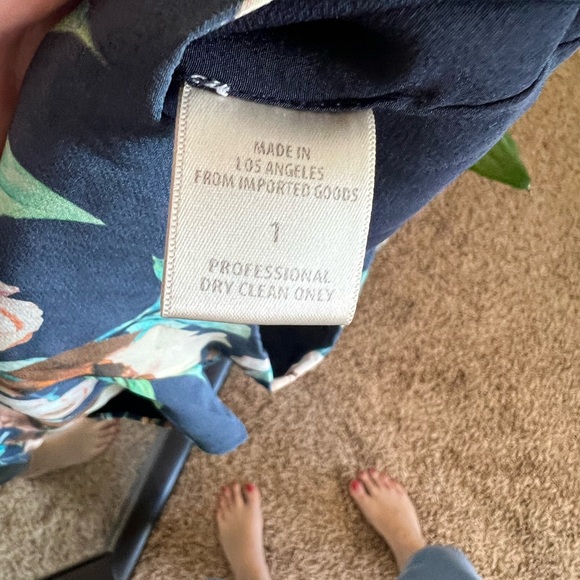 Stone Cold Fox silk romper - Picture 5 of 6